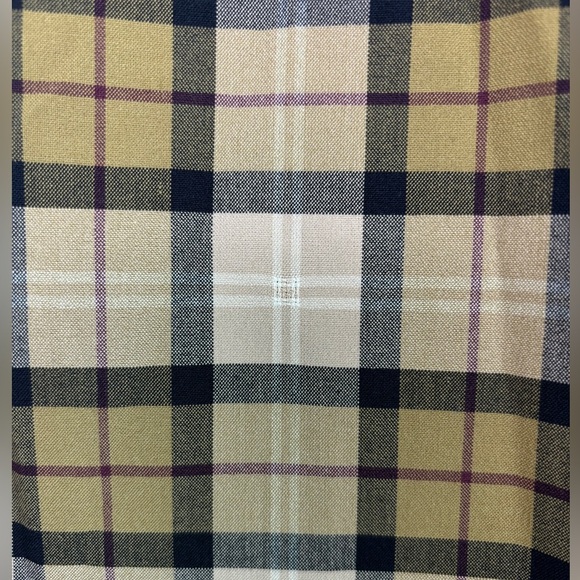 NWT 1. State Tan Windowpane Plaid Y2K Preppy Mini Pencil Skirt 0 - Picture 5 of 8